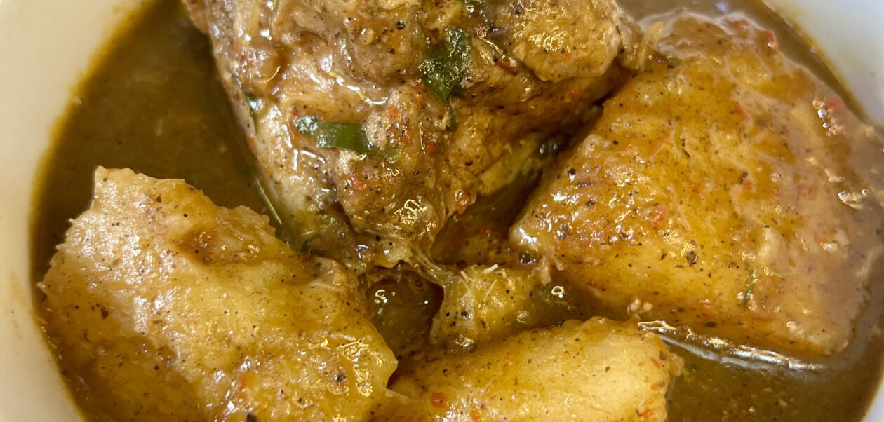 Turkey and Yam Pepper Soup Recipe | How to Make Nigerian Turkey Pepper Soup with Yam